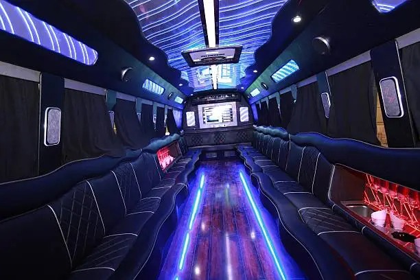 Customers enjoying luxury limousine service by logisticsflowhub.pro, showcasing memorable moments and quality transportation.
